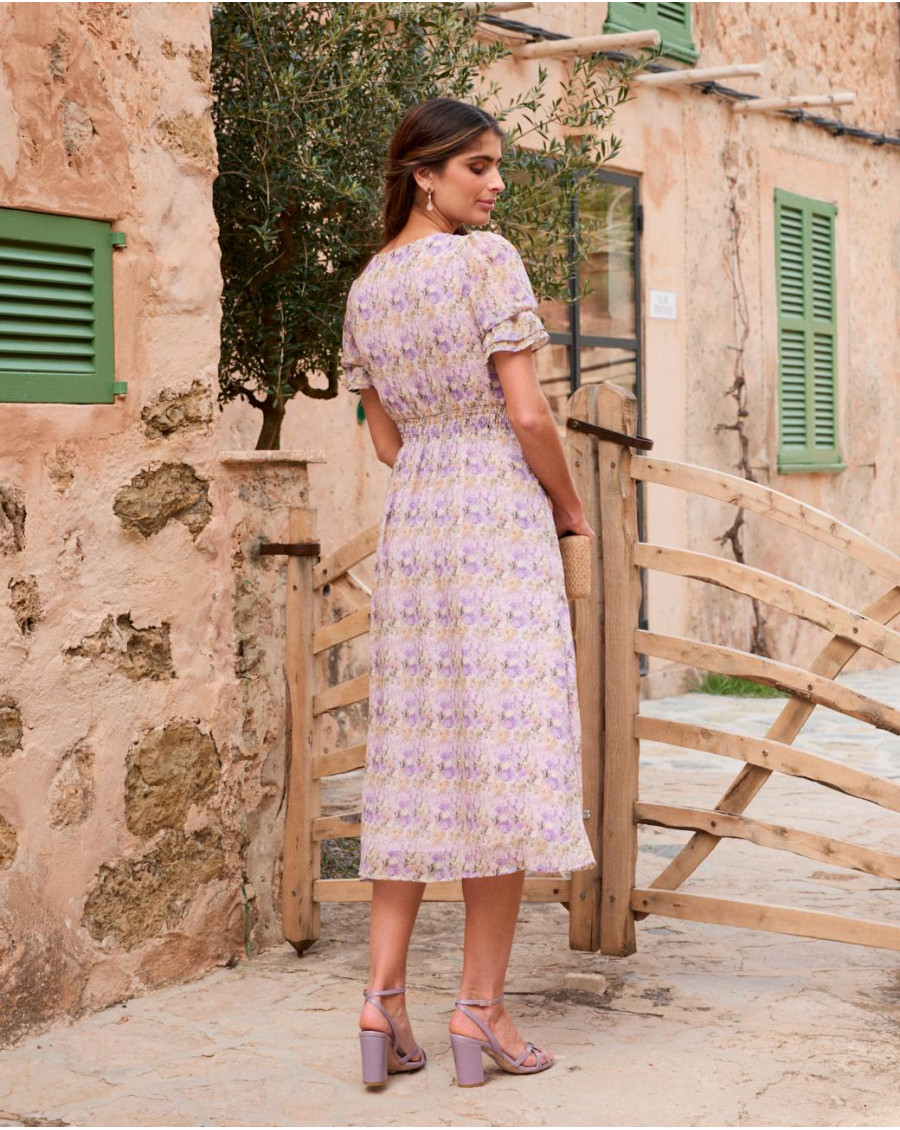 Armelle Abito con bottoni | Ospite | Primavera - Estate 2025 | Polín et Moi