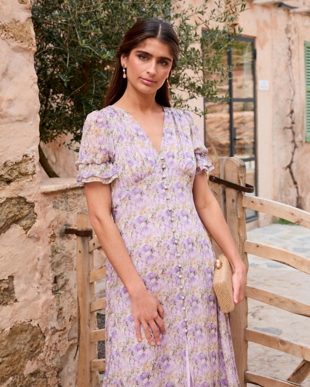 Armelle Abito con bottoni | Ospite | Primavera - Estate 2025 | Polín et Moi