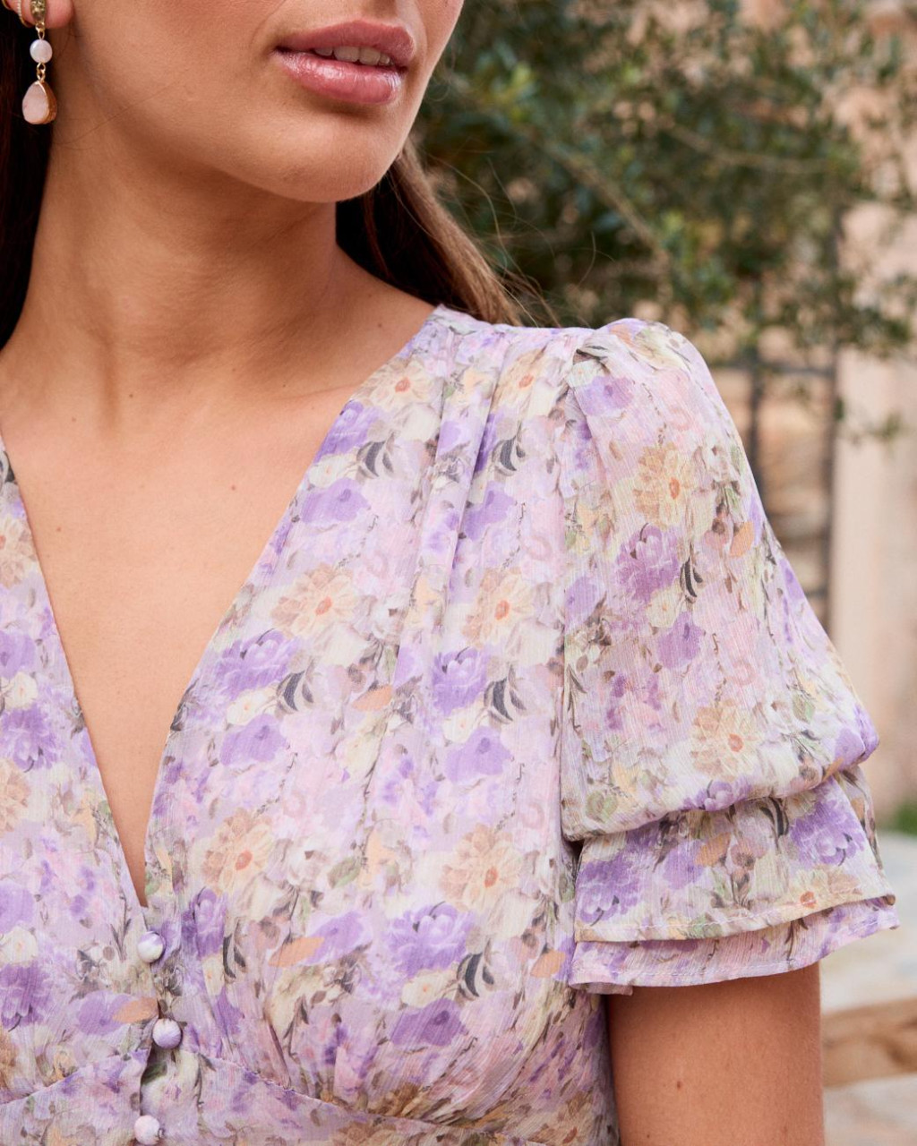 Armelle Abito con bottoni | Ospite | Primavera - Estate 2025 | Polín et Moi