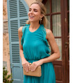 Petra' Plain Dress | Guest | Spring - Summer 2025 | Polín et Moi