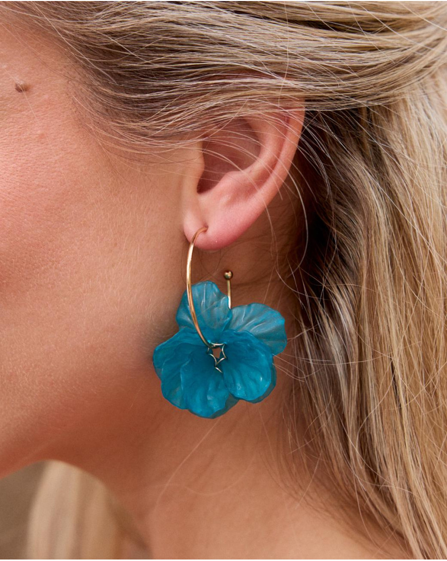 Aros Flor Jade | Invitada | Primavera - Verano 2025 | Polín et Moi