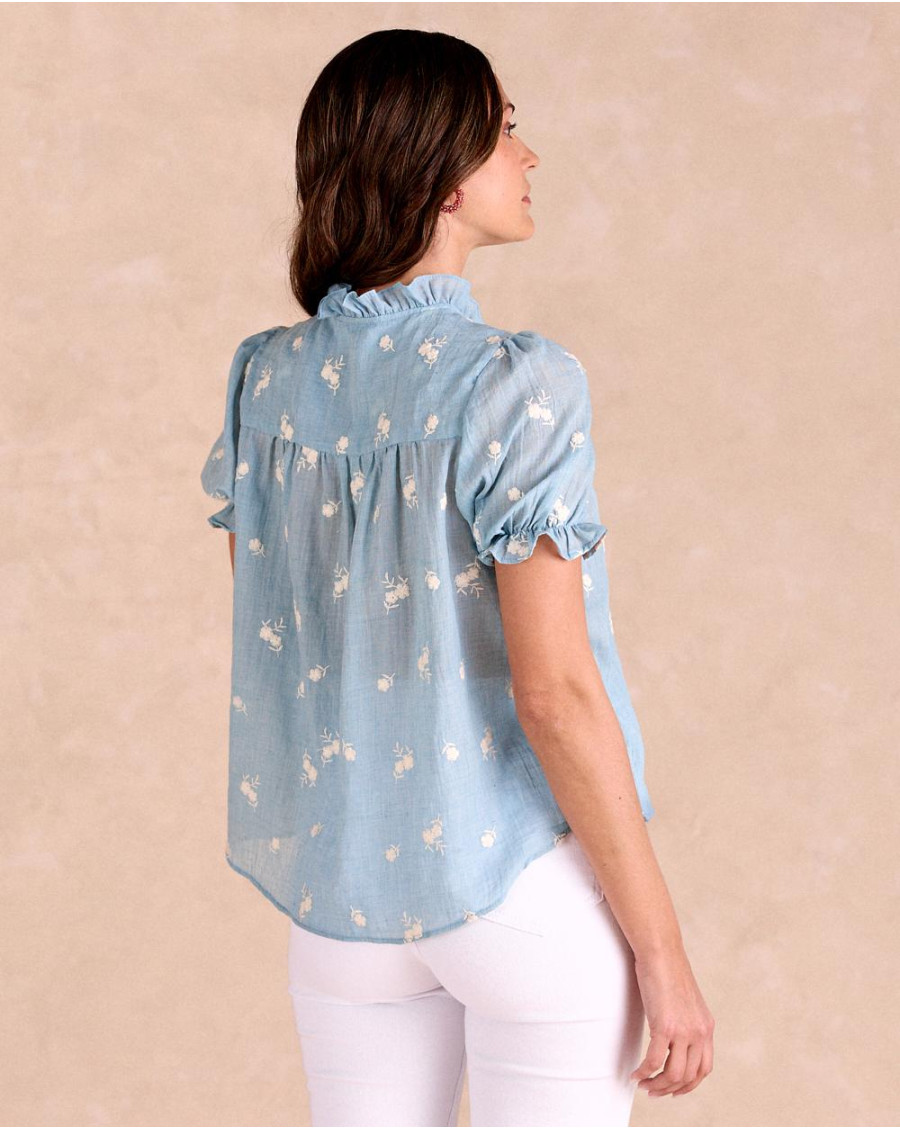 Blouse brodée Bella | Chemisiers et chemises | Printemps-Été 2025 | Polín et moi