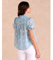 Blouse brodée Bella | Chemisiers et chemises | Printemps-Été 2025 | Polín et moi