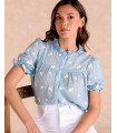 Blouse brodée Bella | Chemisiers et chemises | Printemps-Été 2025 | Polín et moi