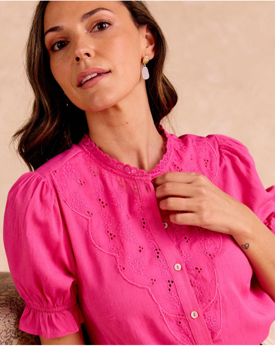 Détails de la blouse Olen | Chemisiers et chemises | Printemps-Été 2025 | Polín et moi