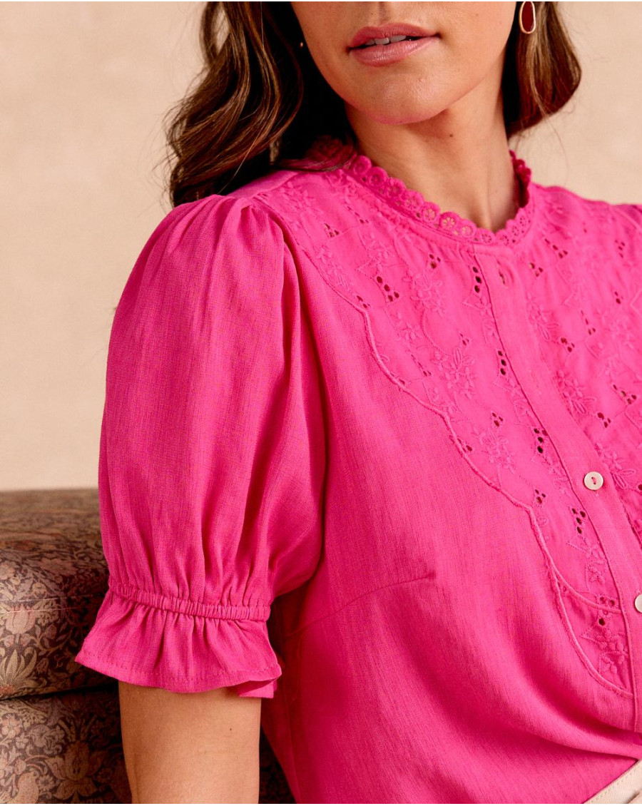 Détails de la blouse Olen | Chemisiers et chemises | Printemps-Été 2025 | Polín et moi