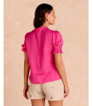 Détails de la blouse Olen | Chemisiers et chemises | Printemps-Été 2025 | Polín et moi