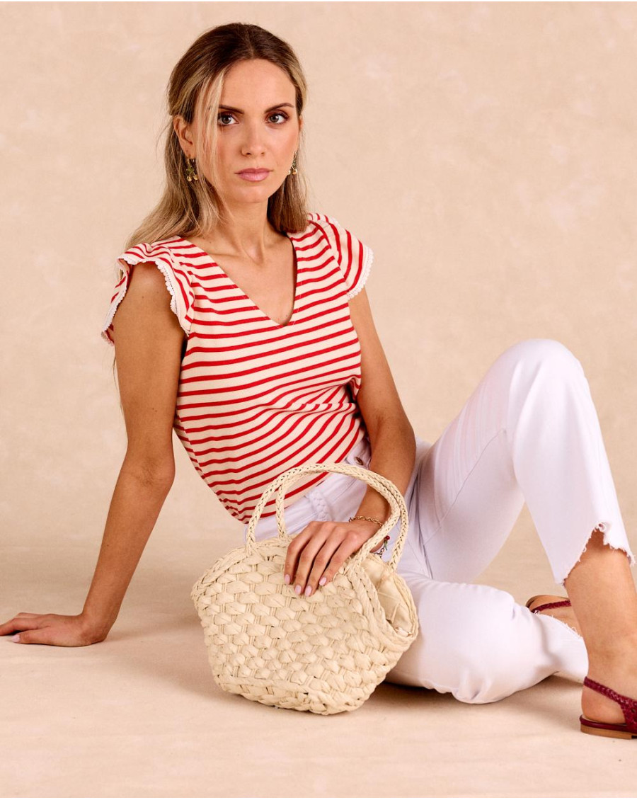Synda Raffia Bag | Accessories | Spring Summer 2025 | Polín et Moi