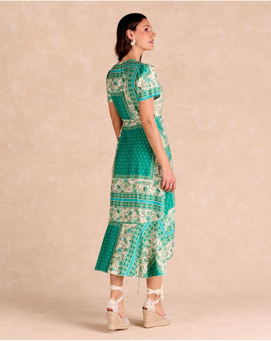 Abito lungo a portafoglio Lola | Abiti e tute | Primavera-Estate 2025 | Polín et moi