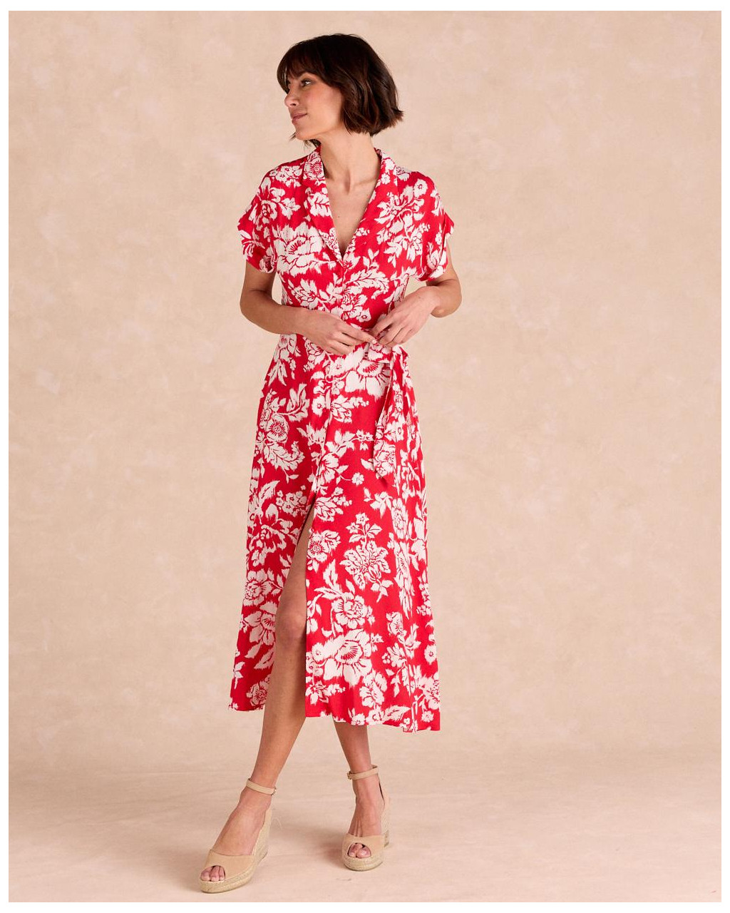 Robe chemise Marisela | Robes & Combinaisons | Printemps-Été 2025 | Polín et moi