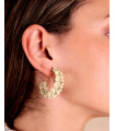 Boucle d’oreille Daphné Fleur