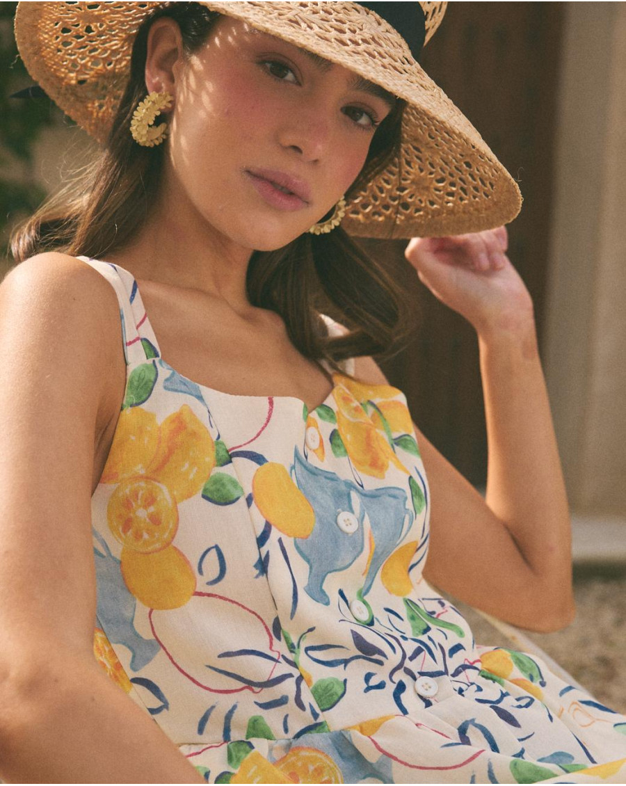 Plate-forme de chapeau d’arc en raphia | Accessoires | Printemps-Été 2025 | Polín et Moi