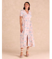 Long Nude Bastina Dress