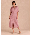 Dora Robe Maxi à Carreaux | Robes & Combinaisons | Printemps-Été 2025 | Polín et moi