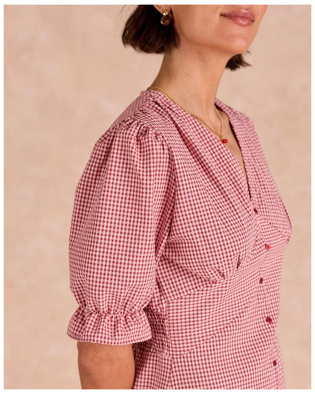 Dora Robe Maxi à Carreaux | Robes & Combinaisons | Printemps-Été 2025 | Polín et moi