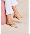 Ballerine Rafia Slingback