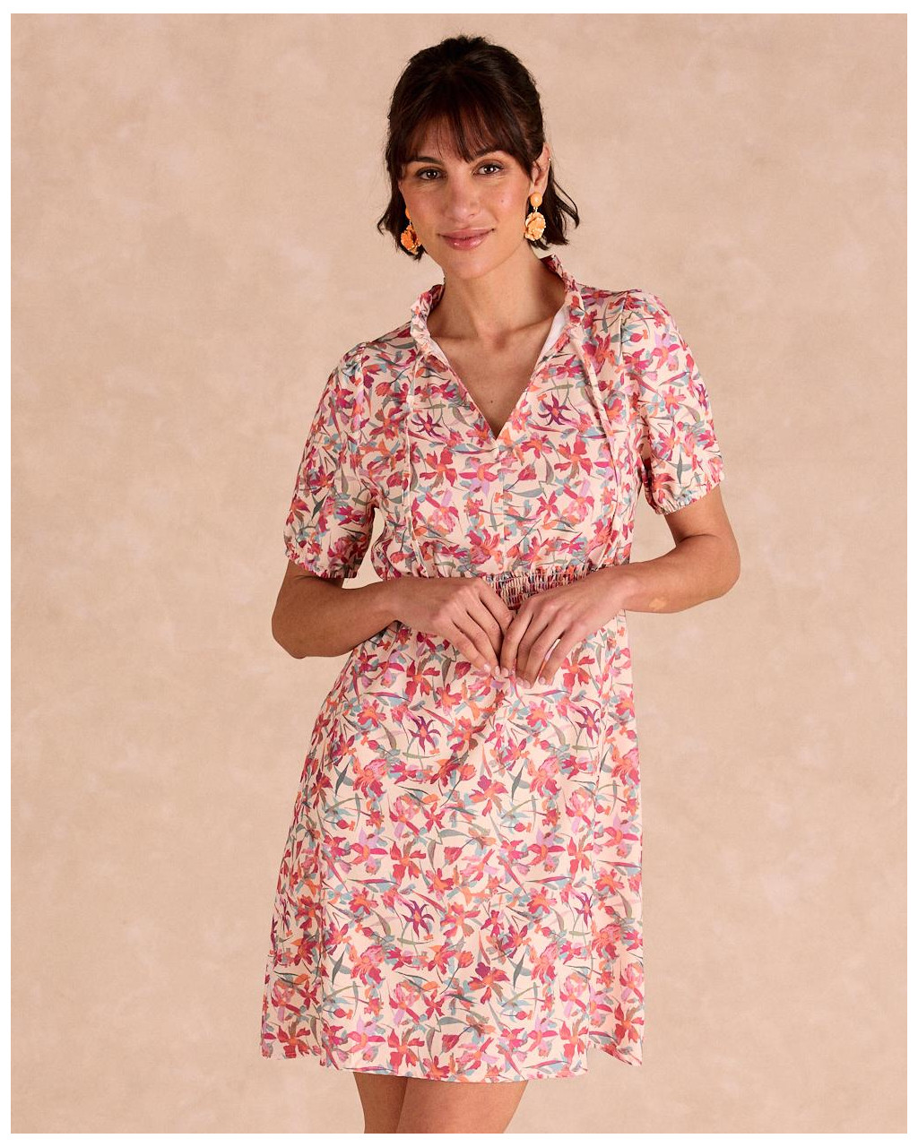 Robe courte Ilara | Robes & Combinaisons | Printemps-Été 2025 | Polín et moi