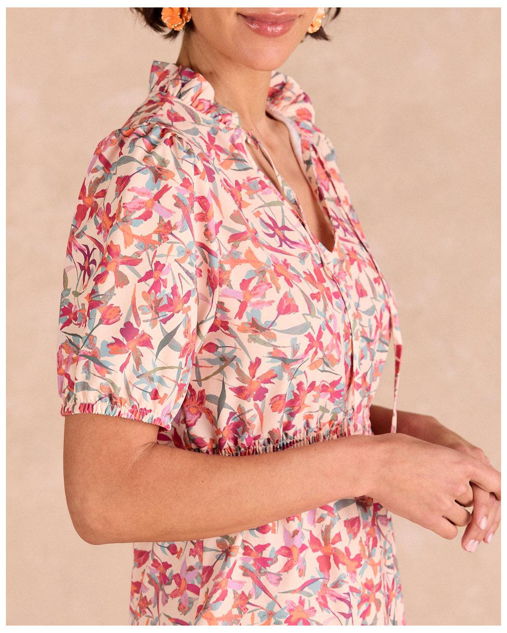 Robe courte Ilara | Robes & Combinaisons | Printemps-Été 2025 | Polín et moi