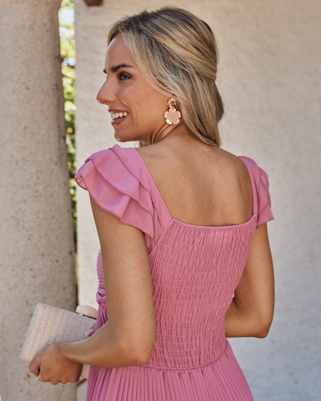 Vestido Plissado Elsa