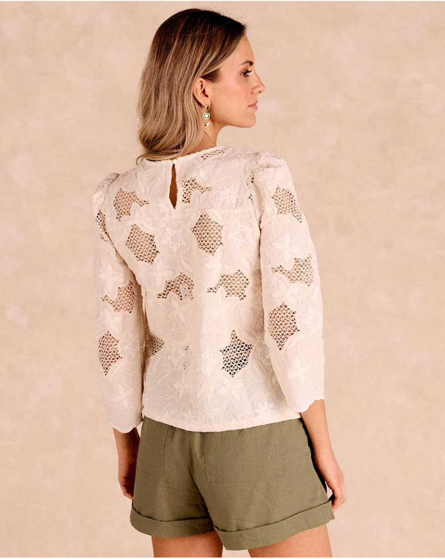 Blouse en dentelle Tiana