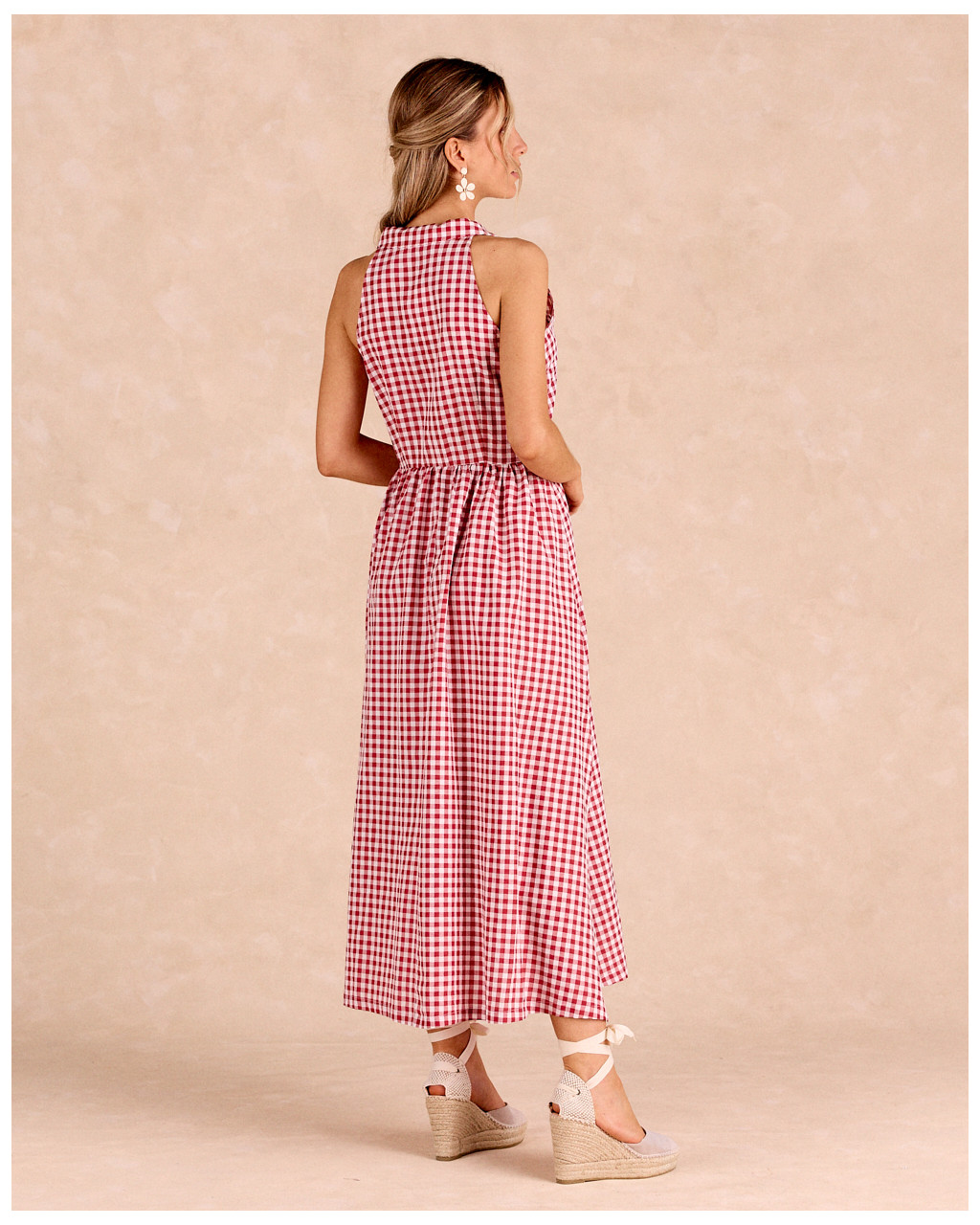 Greta Vichy - Vestito lungo | Abiti e tute | Primavera-Estate 2025 | Polín et moi