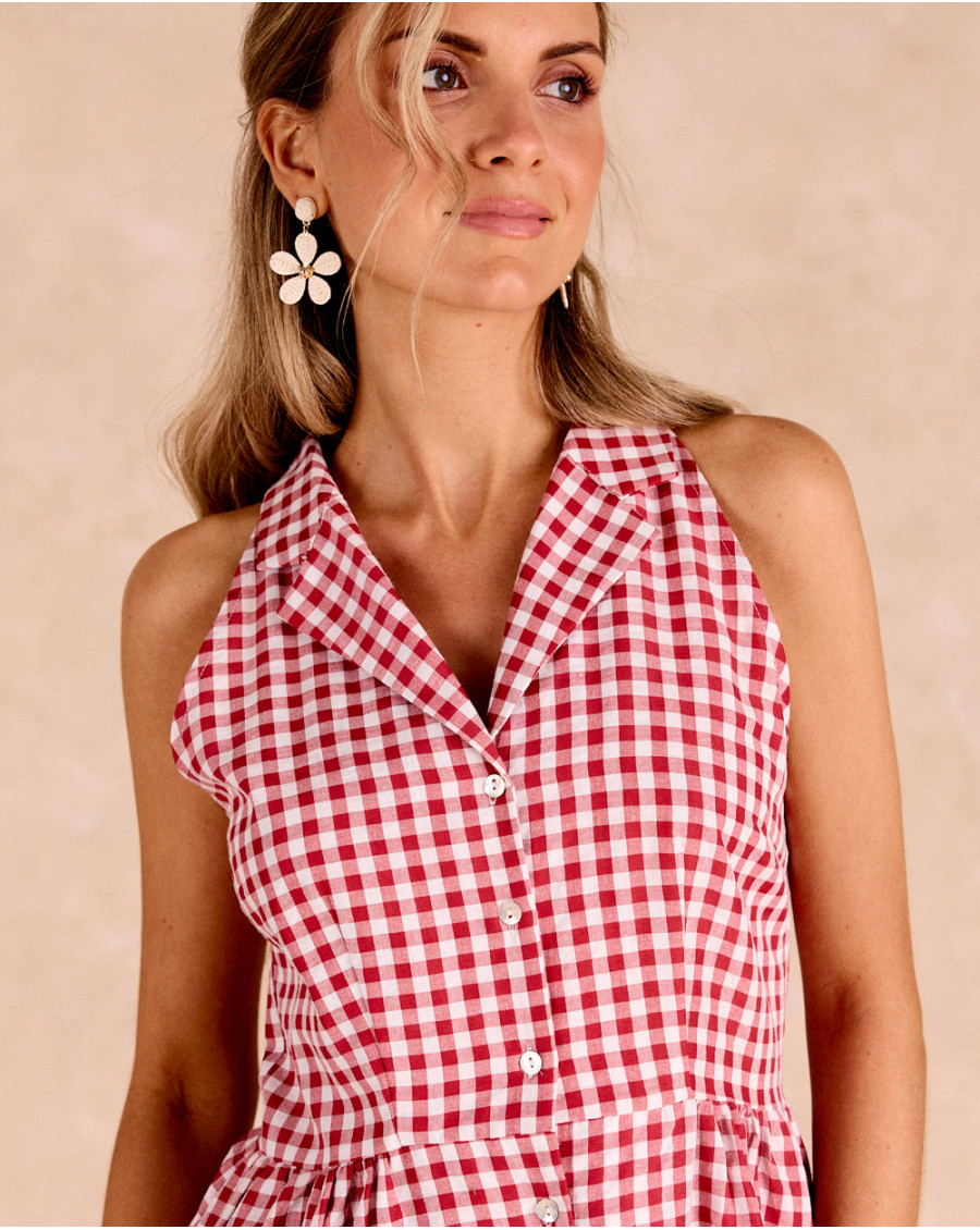 Greta Vichy - Vestito lungo | Abiti e tute | Primavera-Estate 2025 | Polín et moi