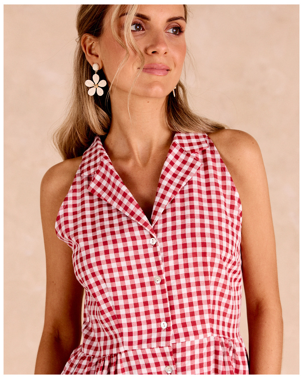 Greta Vichy - Vestito lungo | Abiti e tute | Primavera-Estate 2025 | Polín et moi