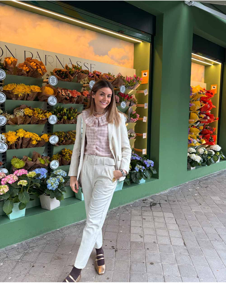 Margot Ecru Blazer | Jackets & Blazers | Spring-Summer 2025 | Polín et moi