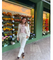 Margot Ecru Blazer | Jackets & Blazers | Spring-Summer 2025 | Polín et moi