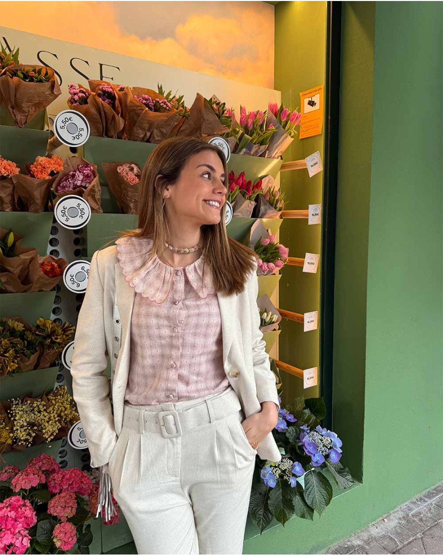 Margot Ecru Blazer | Jackets & Blazers | Spring-Summer 2025 | Polín et moi