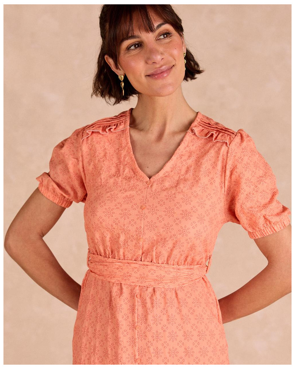 Vestido Laranja Mirela | Vestidos & Macacões | Primavera-Verão 2025 | Polín et moi