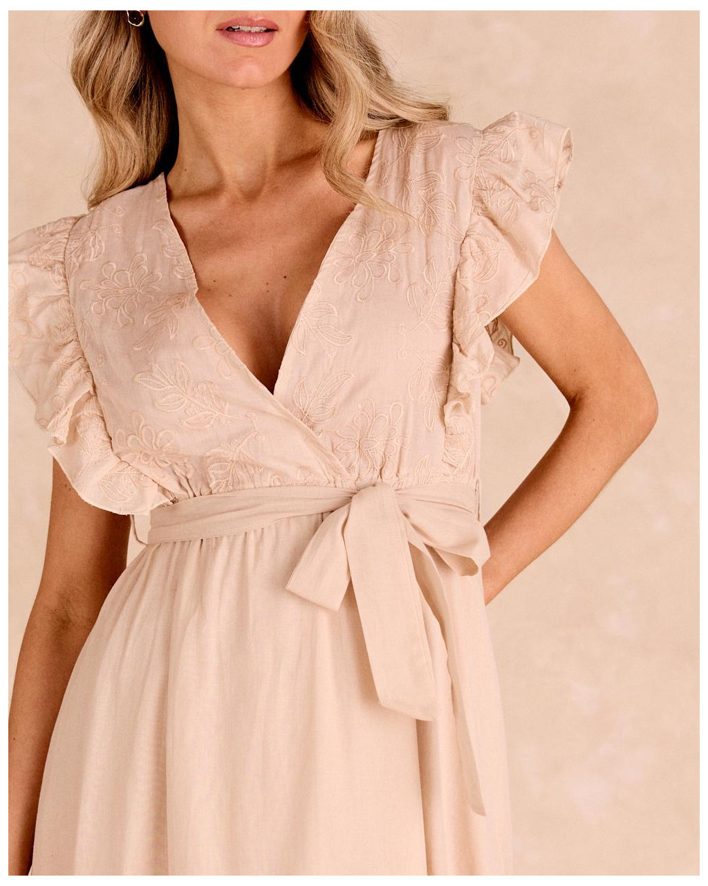 Luria Embroidered Long Dress | Dresses & Jumpsuits | Spring-Summer 2025 | Polín et moi