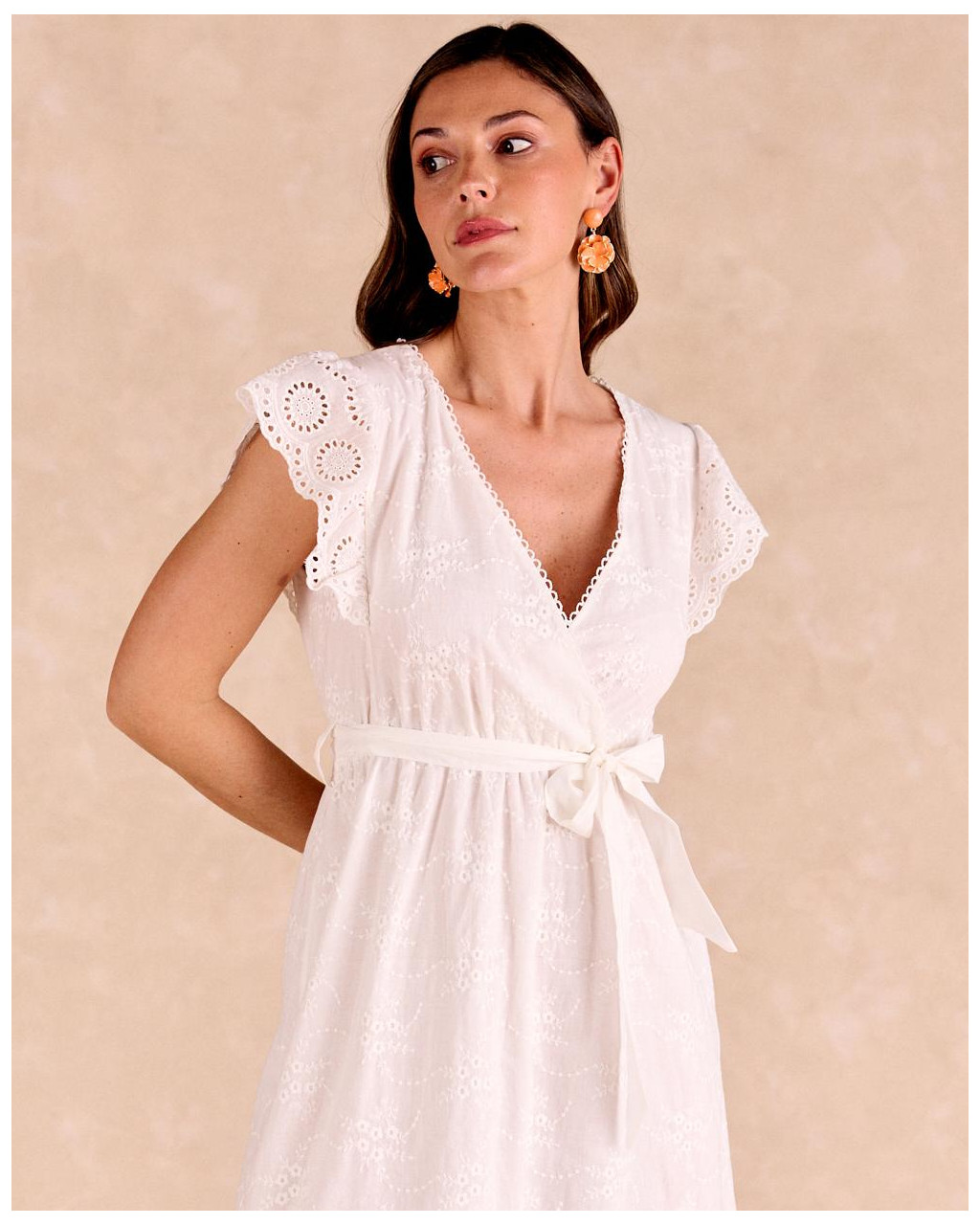 Kyra Robe longue brodée | Robes & Combinaisons | Printemps-Été 2025 | Polín et moi