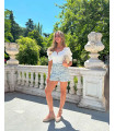 Pantaloncini Paloma Blu | Pantaloni | Primavera-Estate 2025 | Polín et moi