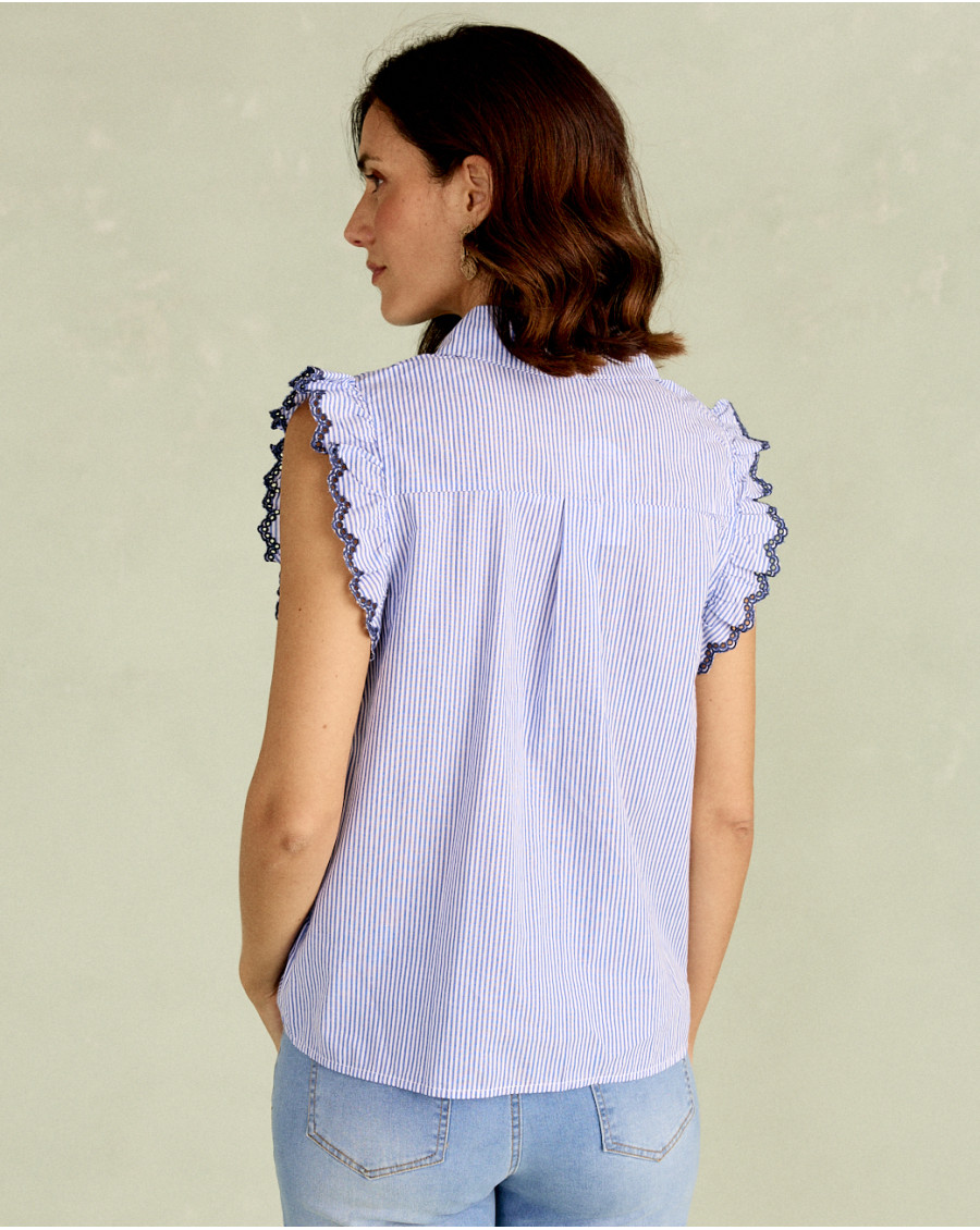 Striped Blouse Nore | Blouses & Shirts | Spring - Summer 2025 | Polín et moi