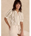 Camicia ricamata Sabrine | Camicette & Camicie | Primavera - Estate 2025 | Polín et moi