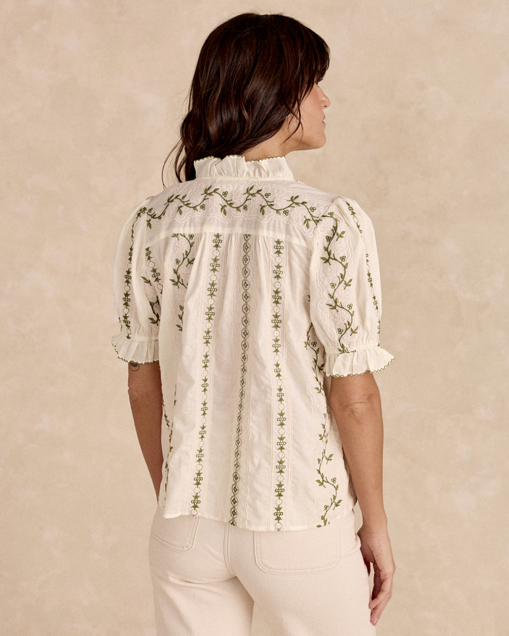 Camicia ricamata Sabrine | Camicette & Camicie | Primavera - Estate 2025 | Polín et moi